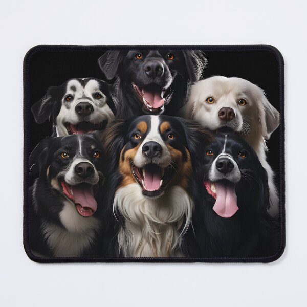 Item preview, Group of Happy Dogs Portrait designed and sold by danielvec.