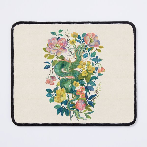 Item preview, Floral Dragon designed and sold by claramcallister.