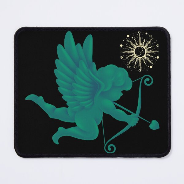 Item preview, WINGED CUPID IN THE SKY , searching for a target, with a bow and love arrows designed and sold by NERO gOVEDI.