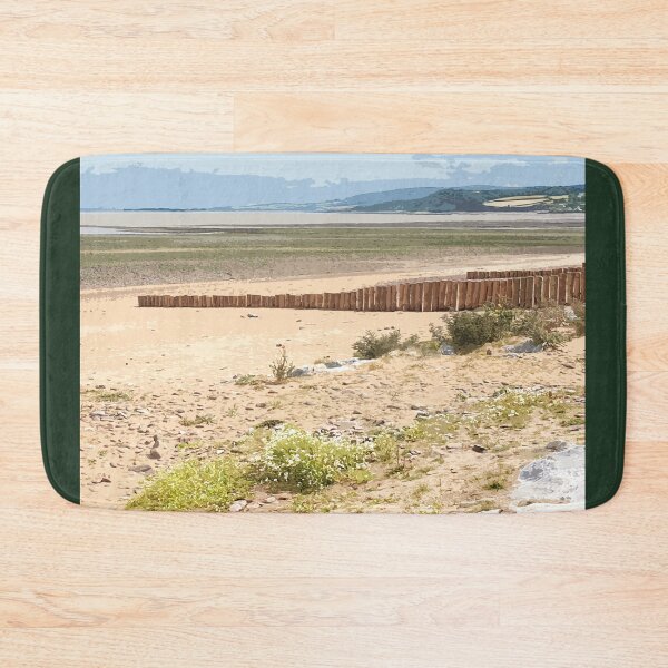 Item preview, Dunster Beach Somerset. Minehead Travel location poster designed and sold by BarbaraGlebska.
