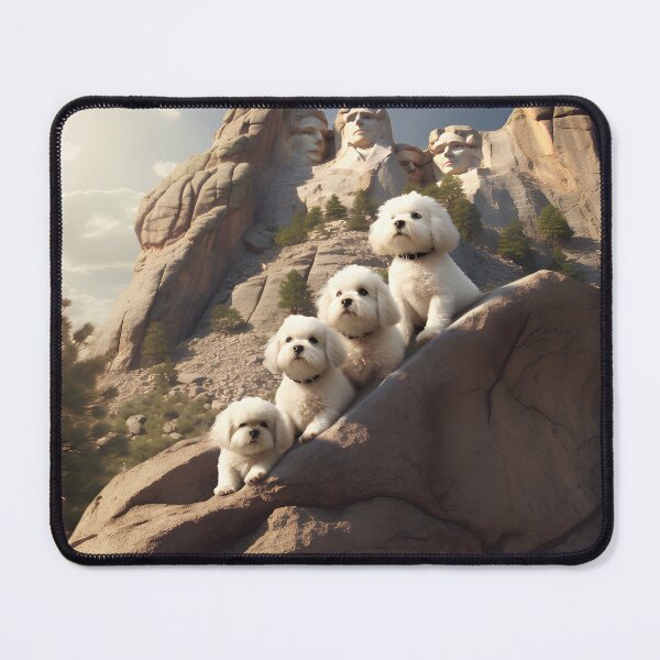 Item preview, Cute Dogs at Mount Rushmore designed and sold by danielvec.