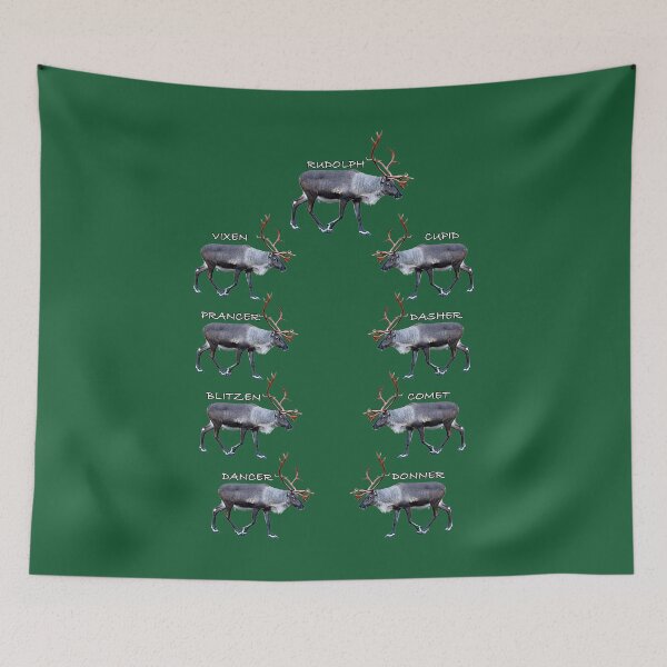 Item preview, Santa Claus reindeer designed and sold by FotoJarmo.