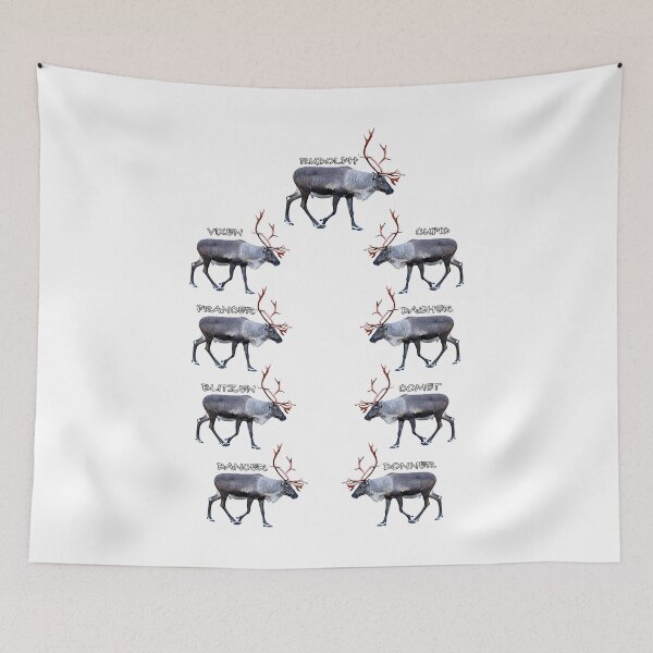 Item preview, Santa Claus reindeer designed and sold by FotoJarmo.