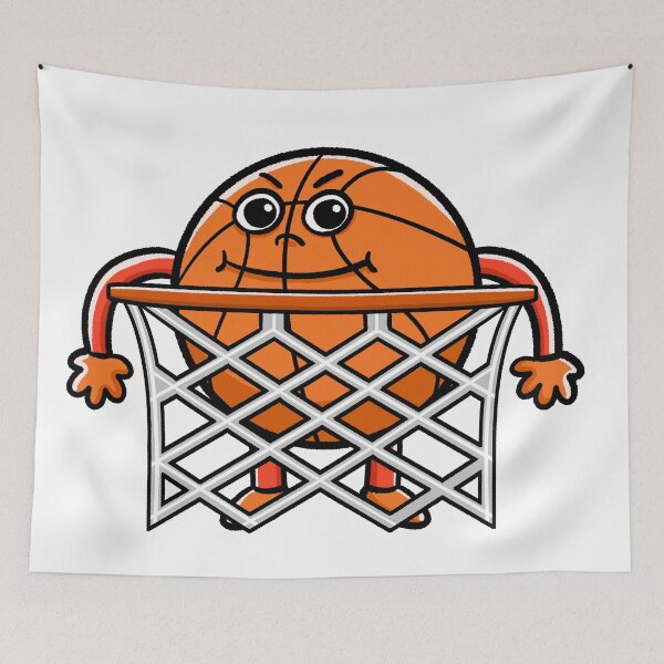 Item preview, Basketball kid in the hoop designed and sold by bubboboon.