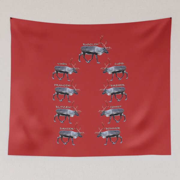 Item preview, Santa Claus reindeer designed and sold by FotoJarmo.