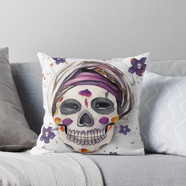 Item preview, MEXICAN "CATRINA" SKULL WITH A TURBAN designed and sold by inarausch2023.