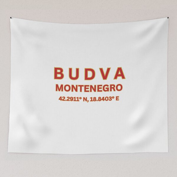 Item preview, Budva Montenegro 42.2911° N, 18.8403° E designed and sold by TheRightHonMP.