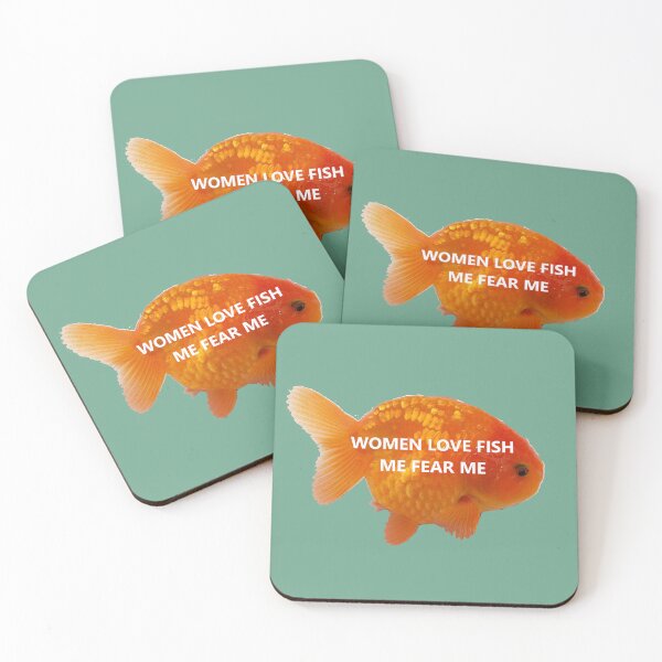 Item preview, Women love fish, me fear me designed and sold by swankytim.