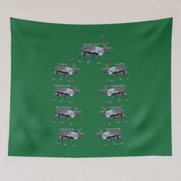 Item preview, Santa Claus reindeer designed and sold by FotoJarmo.