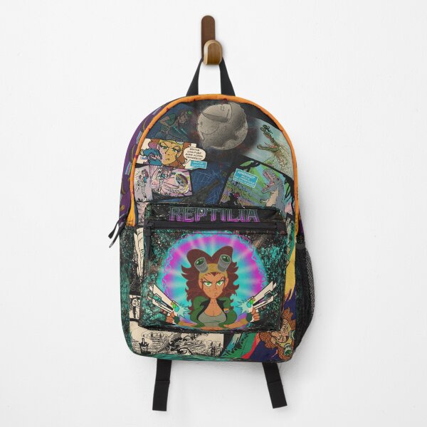 Item preview, Reptilia Backpack designed and sold by FrenzyComics.