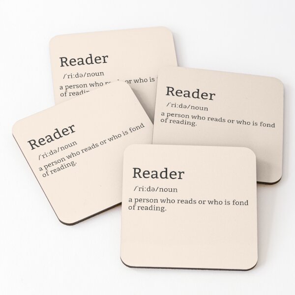 Item preview, Reader definition  designed and sold by BookishSpace1.