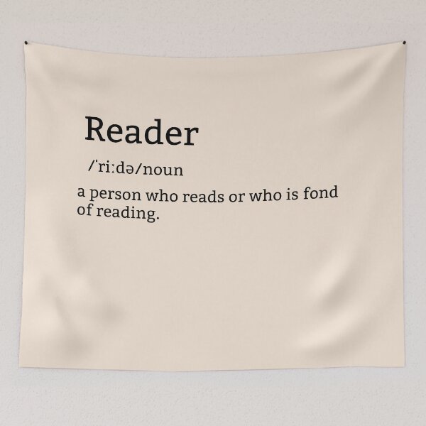 Item preview, Reader definition  designed and sold by BookishSpace1.