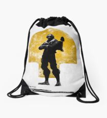 RAPTOR POSTER Drawstring Bag