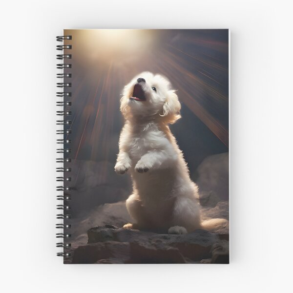 Item preview, Cute Miniature Poodle Howling at the Moon designed and sold by danielvec.