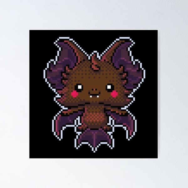 Artikelvorschau, Lil Kawaii Pixel Fledermaus entworfen und verkauft von MightyNjal.