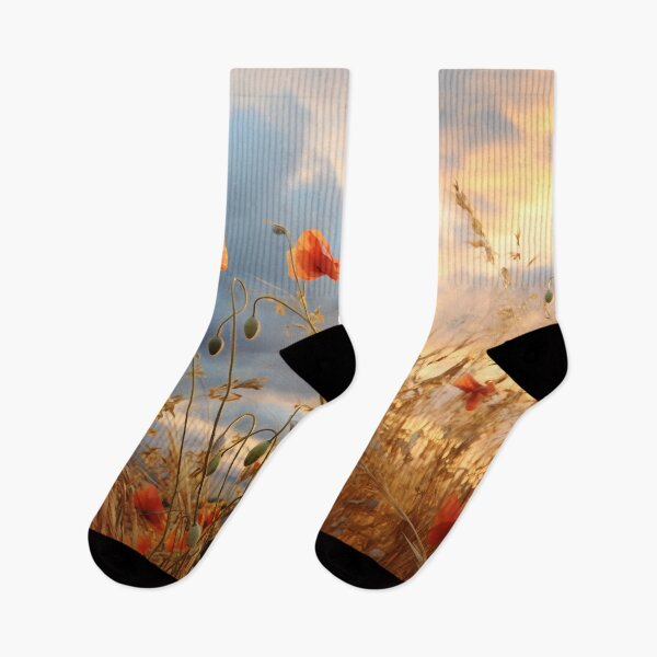 Item preview, Field of Poppies 3 designed and sold by Art by Lilia.