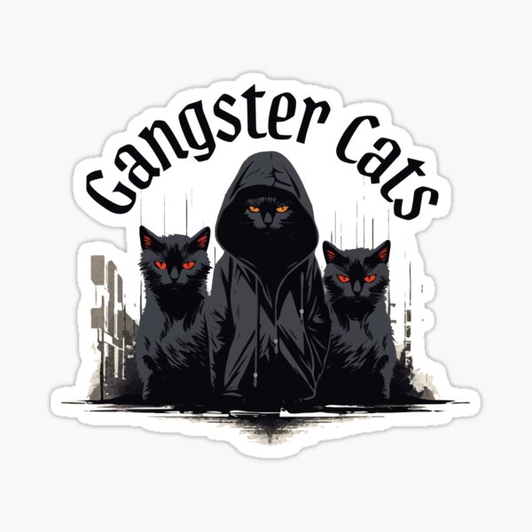 Bad Cat | Criminal Feline | Cool Gangster Animal' Small Buttons |  Spreadshirt