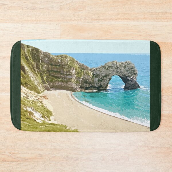 Item preview, Durdle Door Dorset. Travel location poster designed and sold by BarbaraGlebska.