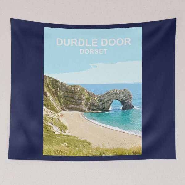 Item preview, Durdle Door Dorset. Travel location poster designed and sold by BarbaraGlebska.