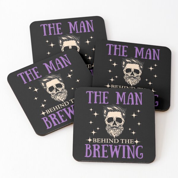 Item preview, The Man Behind the brewing| Couples Halloween Pregnancy Funny designed and sold by droolingdreams.
