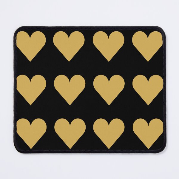 Item preview, Large GOLD & BLACK LOVE HEARTS designed and sold by RachelMacht.