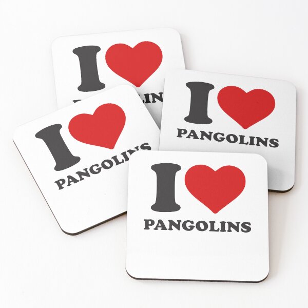 Item preview, I Love Pangolins I Heart Pangolin designed and sold by clothesy7.