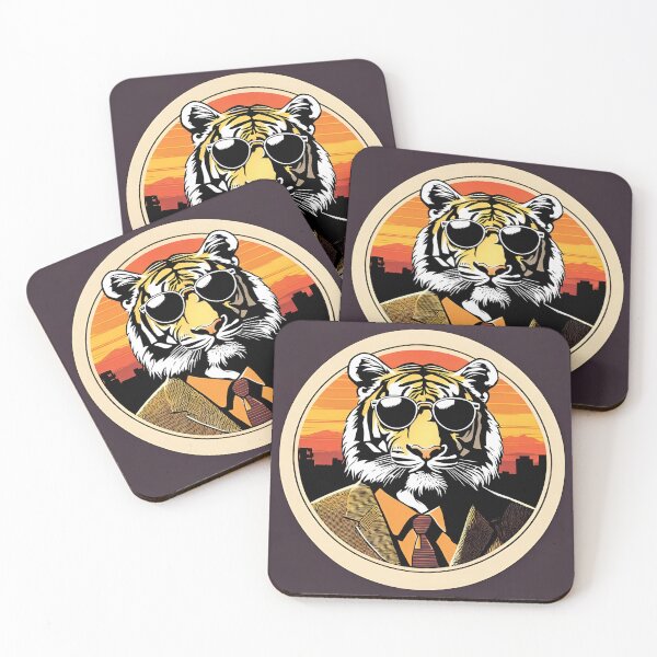 Item preview, Tiger wearing sunglasses designed and sold by simaso.