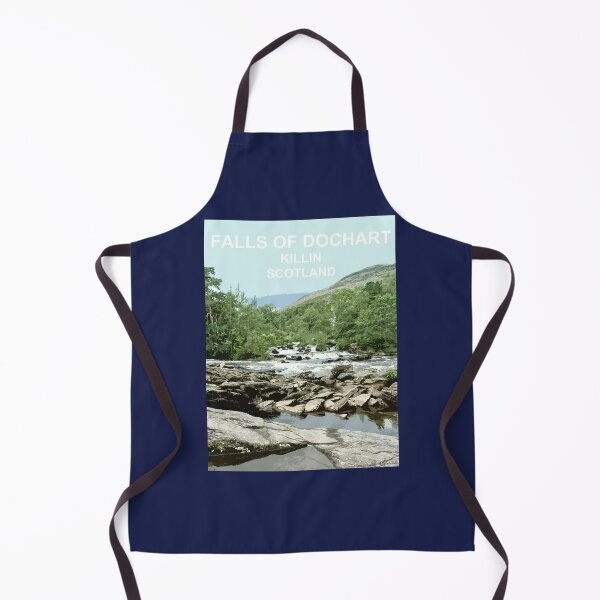 Item preview, Falls of Dochart, Killin, Scotland Travel location poster designed and sold by BarbaraGlebska.