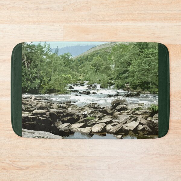 Item preview, Falls of Dochart, Killin, Scotland Travel location poster designed and sold by BarbaraGlebska.