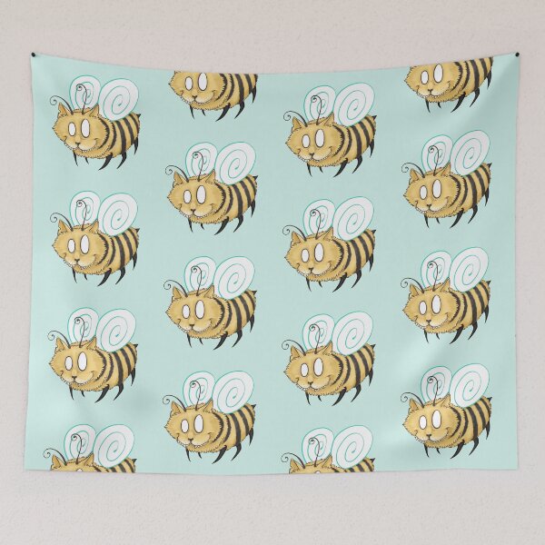 Item preview, Kitty Bee designed and sold by gnarlyBones.