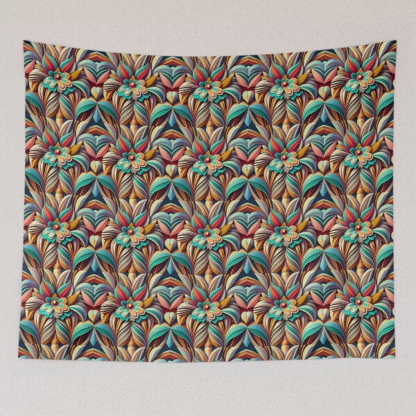 Item preview, Retro Revival Pattern - No. 6 designed and sold by Witty-Whimsy.