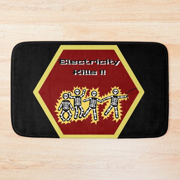 Item preview, Electricity kills-electricity will kills you!! designed and sold by Creative-Wolf16.