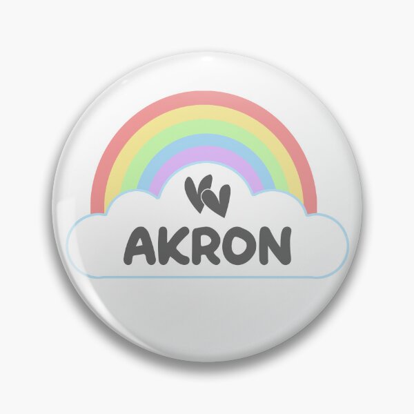 Item preview, Akron Gay Pride Rainbow - LGBTQIA designed and sold by prideparadise.