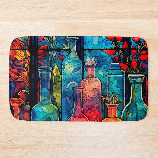 Item preview, Garden vases and bottles 10 designed and sold by Red Witch Art.