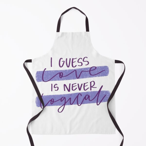 Item preview, I guess love is never logical text Design designed and sold by Harsh Katariya.