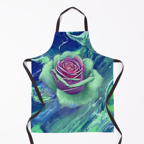 Item preview, Purple and green rose designed and sold by Hmelliger.