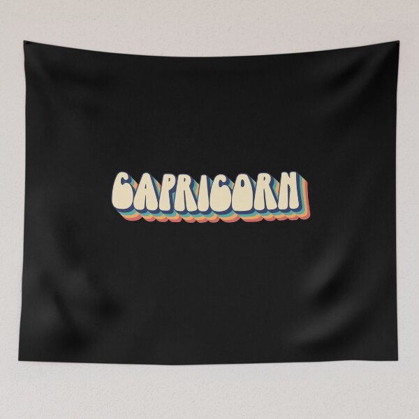 Item preview, Capricorn Retro designed and sold by MyStarSign.