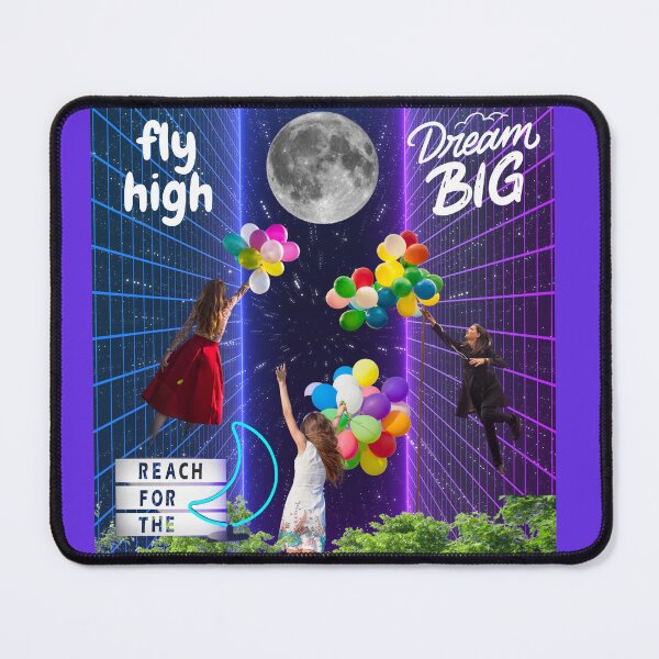 Item preview, Fly High Dream Big Collage designed and sold by Scotti Cohn.