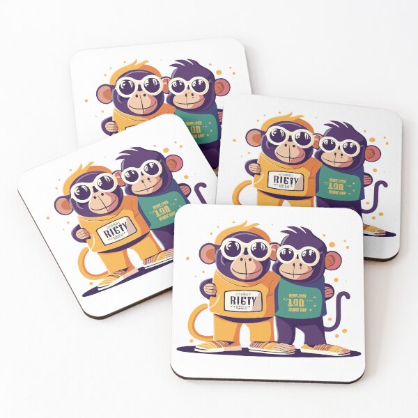 Item preview, Hangin' with my Monkey Bestie designed and sold by ArtQueen777.