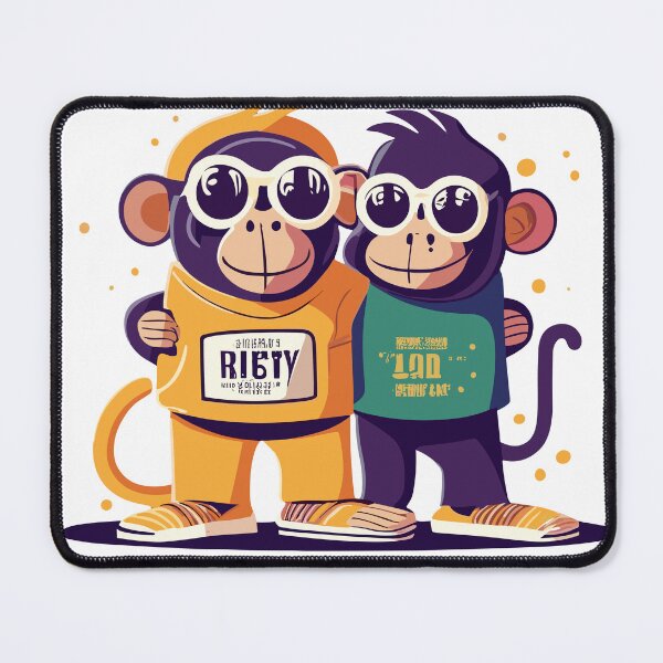Item preview, Hangin' with my Monkey Bestie designed and sold by ArtQueen777.