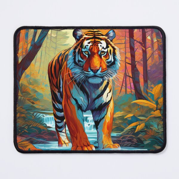 Item preview, The Tiger in the Forest designed and sold by deepakrode7.