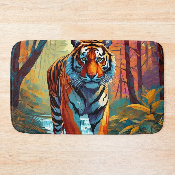 Item preview, The Tiger in the Forest designed and sold by deepakrode7.