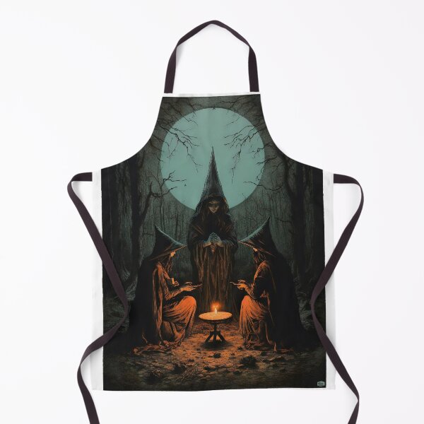 Item preview, Vintage Witches' Coven Gathering Witchcraft Spells designed and sold by wizardsncastles.