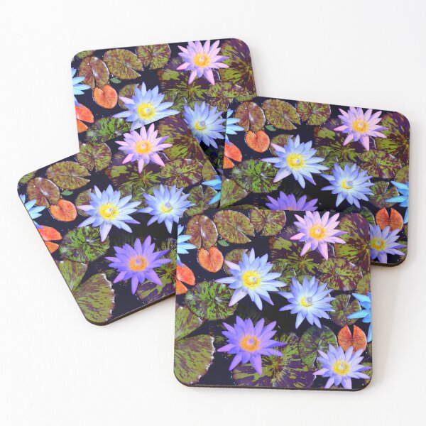 Item preview, Colorful Water Lilies designed and sold by BostonArcImage.