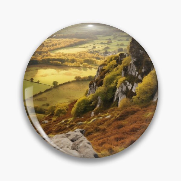 Item preview, Mendip Hills Area of Outstanding Natural Beauty (AONB) United Kingdom -1 - Photorealistic Digital Art | WanderUpNorthCo. designed and sold by WanderUpNorth.