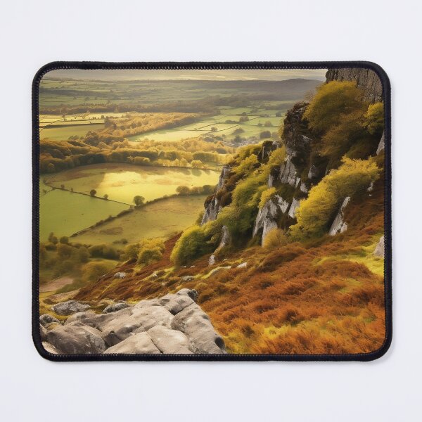 Item preview, Mendip Hills Area of Outstanding Natural Beauty (AONB) United Kingdom -1 - Photorealistic Digital Art | WanderUpNorthCo. designed and sold by WanderUpNorth.