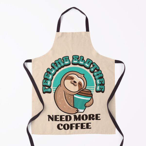 Item preview, Feeling Slothee Need More Coffee designed and sold by RockBeeDesigns.