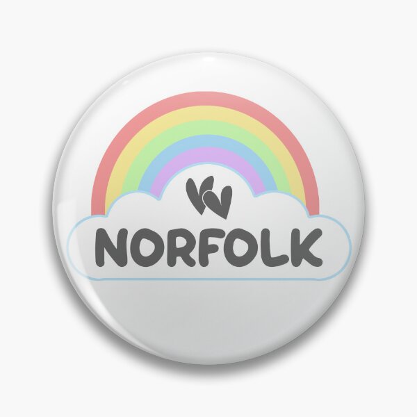 Item preview, Norfolk Gay Pride Rainbow - LGBTQIA designed and sold by prideparadise.