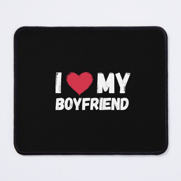 Item preview, I Love my Boyfriend - I Heart my Boyfriend - Retro vibes designed and sold by Nass Store ⭐⭐⭐⭐⭐.