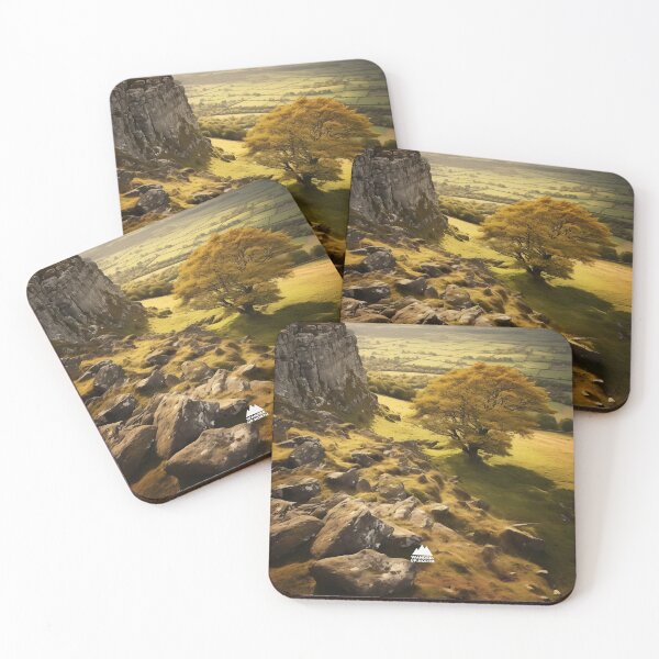 Item preview, Mendip Hills Area of Outstanding Natural Beauty (AONB) United Kingdom -2 - Photorealistic Digital Art | WanderUpNorthCo. designed and sold by WanderUpNorth.